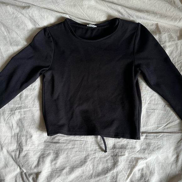 Garage open tie back long sleeve - Picture 2 of 5